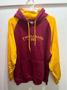 USC Trojans Hoodie Sweatshirt Mens Large A S Sports